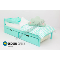 ДЕТСКАЯ КРОВАТЬ БЕЛЬМАРКО «SKOGEN CLASSIC МЯТНЫЙ»